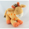 Doudou Girafe orange saumon NICOTOY