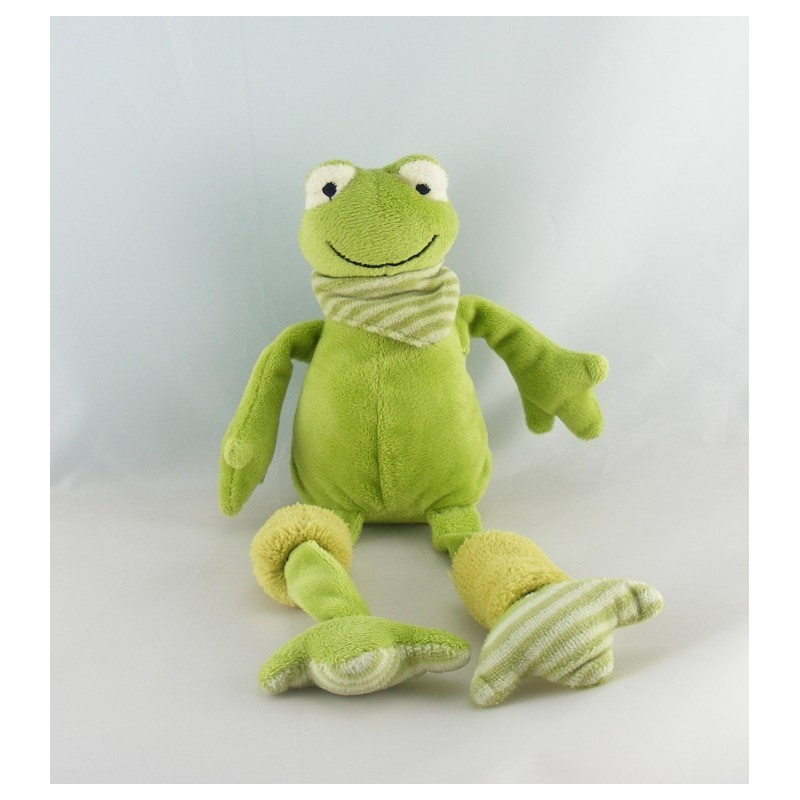 Doudou grenouille aux longues pattes LES PETITES MARIE