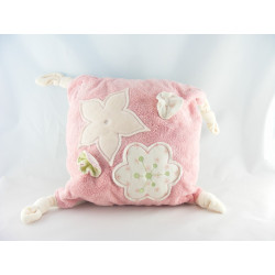 mini Doudou ours lilirose rose carreaux Kaloo