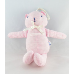 Doudou souris rose SUCRE D'ORGE