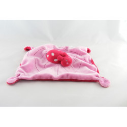 Doudou papillon vert rose orange KIABI 