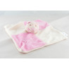 Doudou plat  chat violet mauve rayures KIABI