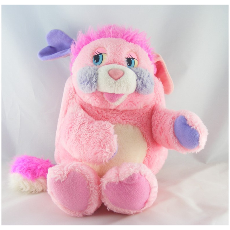 Peluche Popples rose année1986