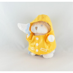 Doudou hérisson bleu ski rose TARTINE ET CHOCOLAT 