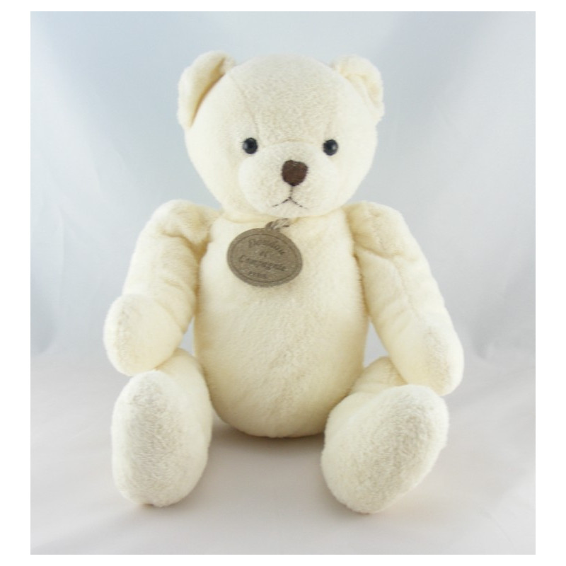 Doudou ours blanc tout doux DOUDOU ET COMPAGNIE