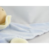 Doudou plat lapin bleu jaune mon premier NOUNOURS