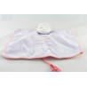Doudou plat zébre vache mauve parme vichy TEX