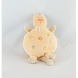 Doudou semi plat chat rose AUCHAN