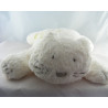 Grand Doudou coussin chat blanc vert OBAIBI