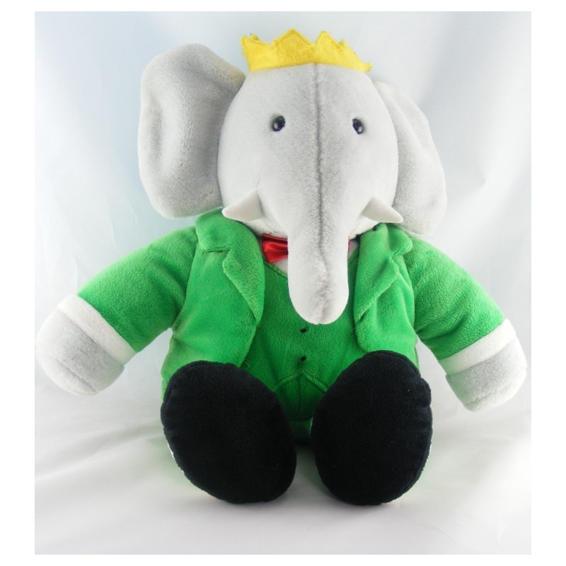 Peluche Babar l'éléphant LANSAY