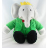 Peluche Babar l'éléphant LANSAY