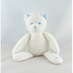 Doudou ours blanc Musti de Mustela