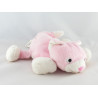 Doudou lapin beige rose H ET M H.M 