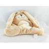 Doudou semi plat lapin beige TIAMO COLLECTION