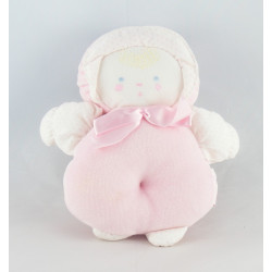 Doudou hochet lutin bébé bleu rose BABI COROLLE 