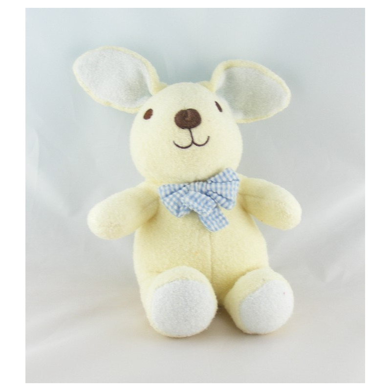 Doudou luminou lapin bleu JEMINI