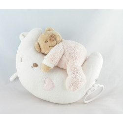Doudou musical ours sur lune NATTOU
