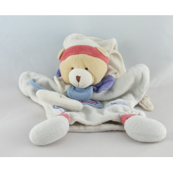 Doudou et compagnie plat ours bleu triangle musique 