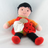 Doudou coccinelle coccidoux avec mouchoir DOUDOU ET COMPAGNIE