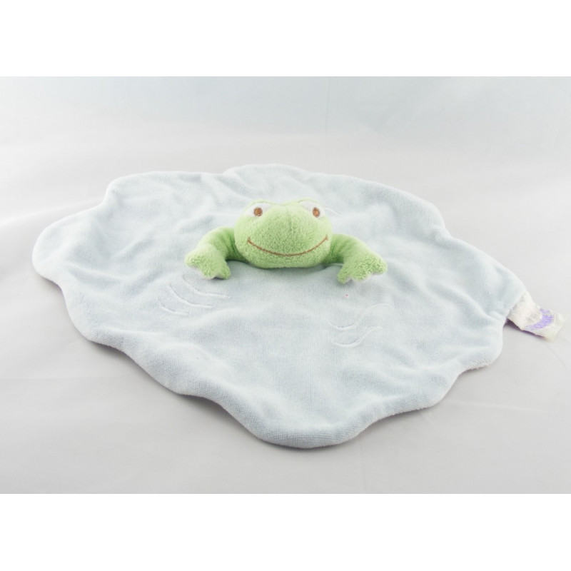 Doudou plat grenouille NOUKIE'S