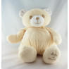 Doudou ours écru blanc TARTINE ET CHOCOLAT