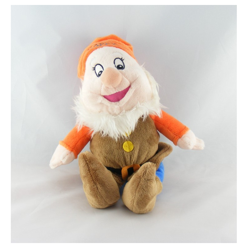 Peluche Joyeux Happy Les sept nains Blanche neige DISNEY 