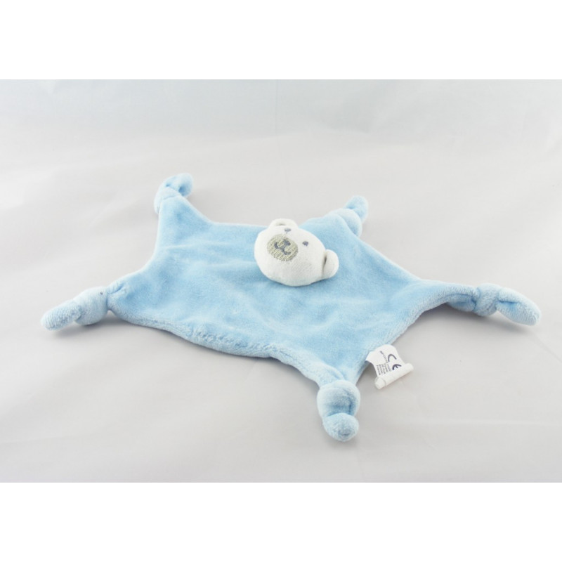 Doudou plat ours rose SIPLEC