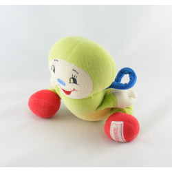Doudou chenille multicolore pouet pouet NOUNOURS
