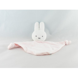 Doudou plat rose lapin Musti HELLO KITTY