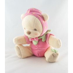 Doudou nature bearries ours déguisé en fraise FISHER PRICE