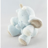 Doudou éléphant bleu beige NATTOU