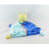 Doudou plat clown orange bleu vert  BABY CLUB