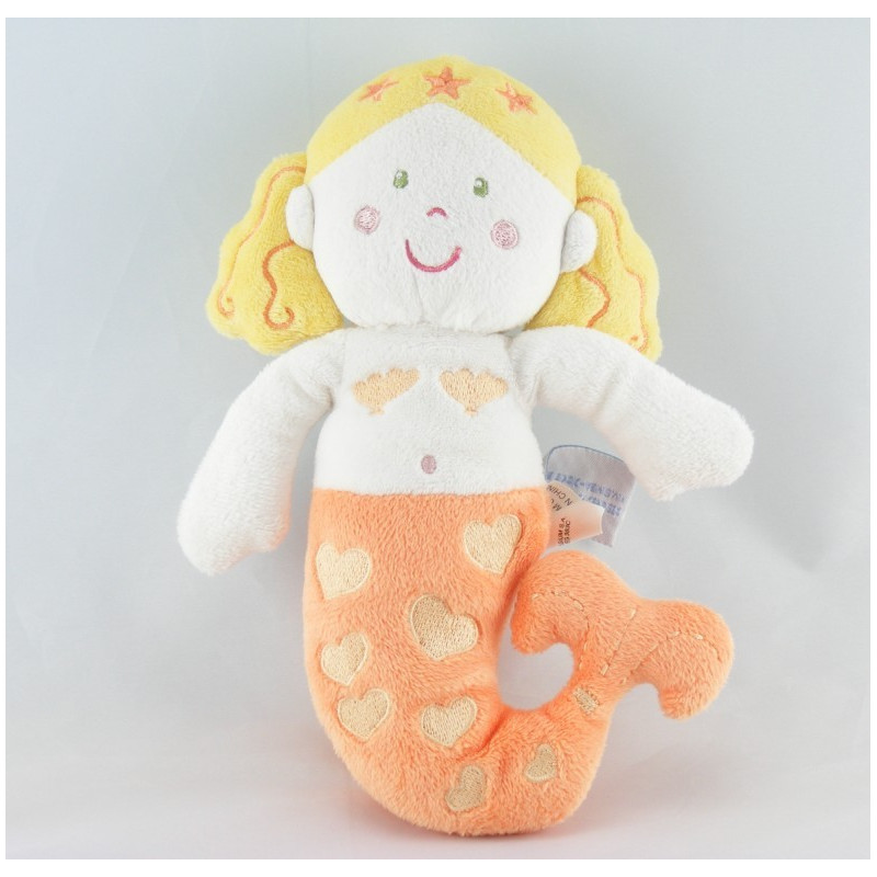 Doudou plat chien bleu PREMAMAN