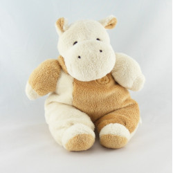 Doudou hippopotame écru beige FOMAX