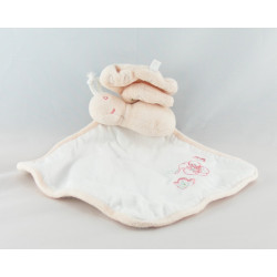 Doudou plat papillon rose UNITOYS