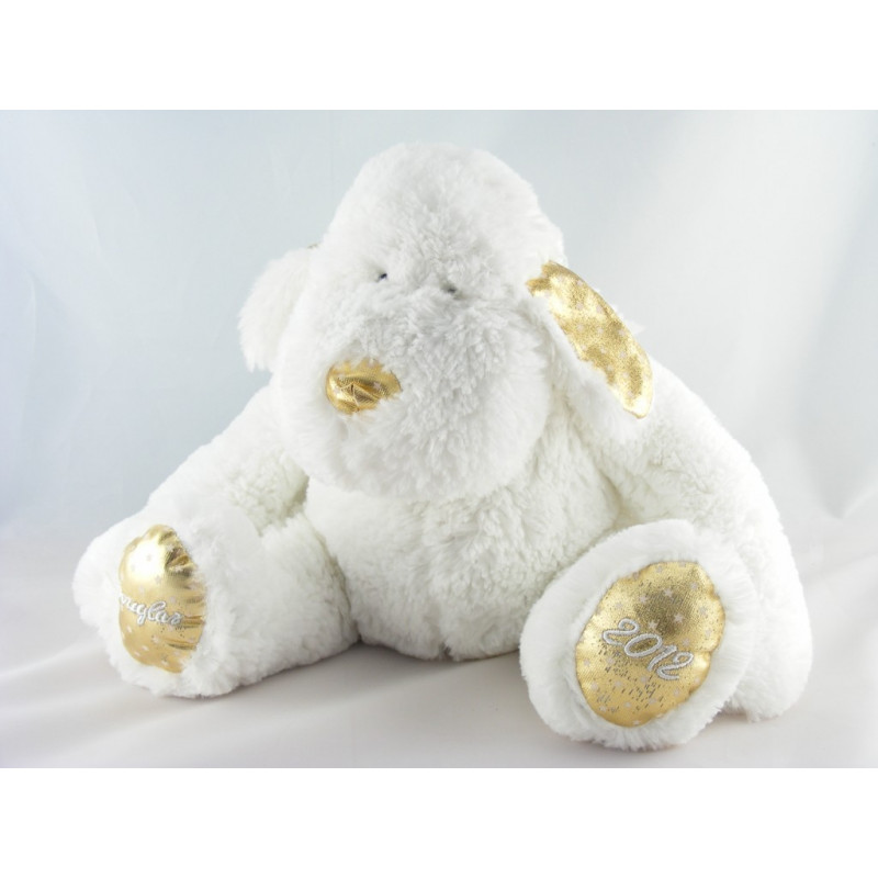 Doudou chien noir et or DOUGLAS