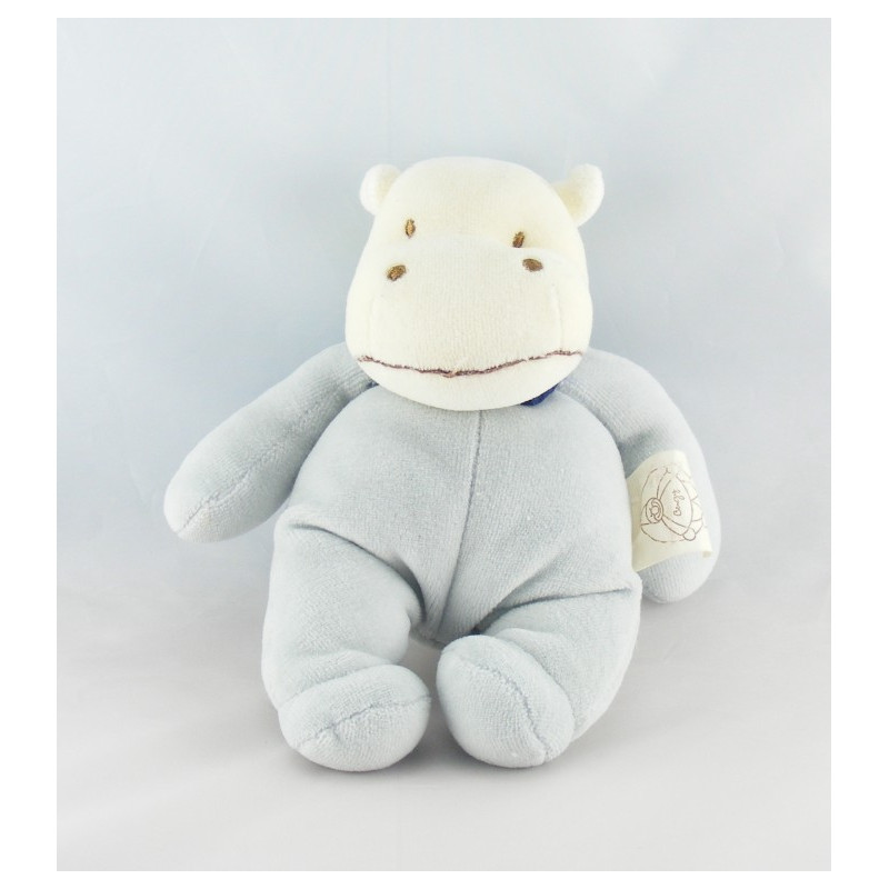 Doudou hippopotame bleu BENGY
