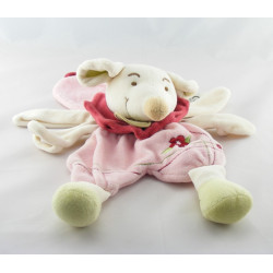 Doudou et compagnie marionnette souris rose Missie mouchoir 