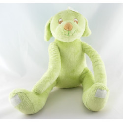 Doudou plat chien bleu KING BEAR