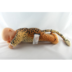 Poupée bébé tigre léopard ANNE GEDDES 40 cm 