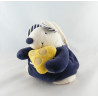 Doudou souris bleu Fromage PRISCILLA LARSEN 