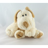 Doudou chien écru beige NICOTOY