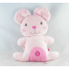 Doudou souris rose NICOTOY KIABI