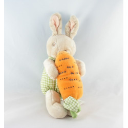Doudou lapin kangourou marron blanc IKEA