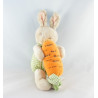 Doudou lapin kangourou marron blanc IKEA