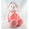 Doudou lapin rose landau baby CP INTERNATIONAL