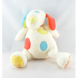 Doudou lapin blanc rose BABYSUN