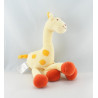 Doudou girafe jaune KIABI BEBE