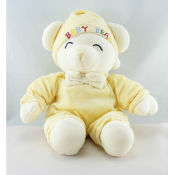 Doudou ours Baby Bear jaune lune GIPSY