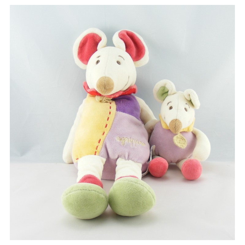 Doudou souris mauve Agrippine DOUDOU ET COMPAGNIE